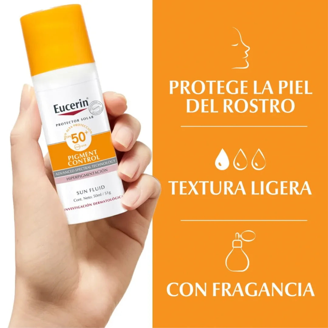 EUCERIN - PROCTECTOR SOLAR PIGMENT CONTROL SPF50