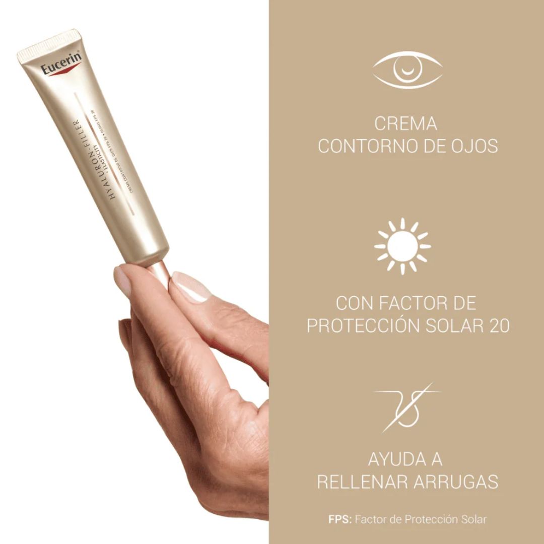 EUCERIN - CREMA CONTORNO HYALURON FILLER + ELASTICITY