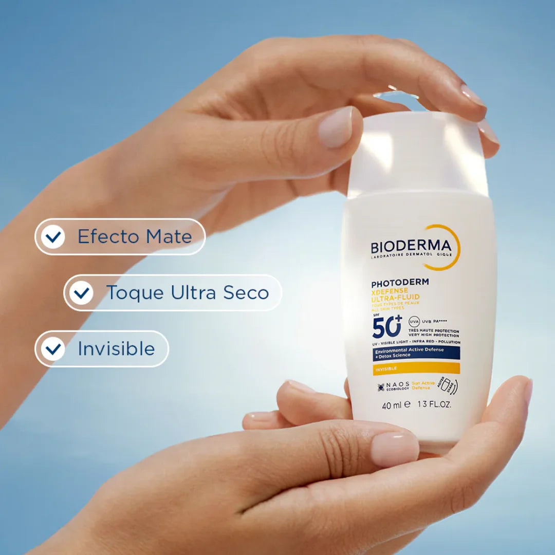 BIODERMA - PHOTODERM XDEFENSE ULTRAFLUID INVISIBLE SPF50