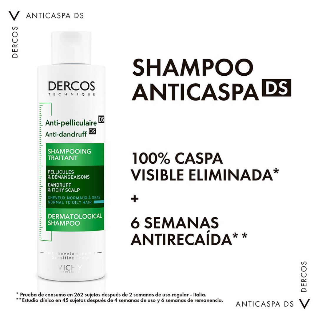 VICHY - DERCOS ANTICASPA DS CABELLO NORMAL A GRASO