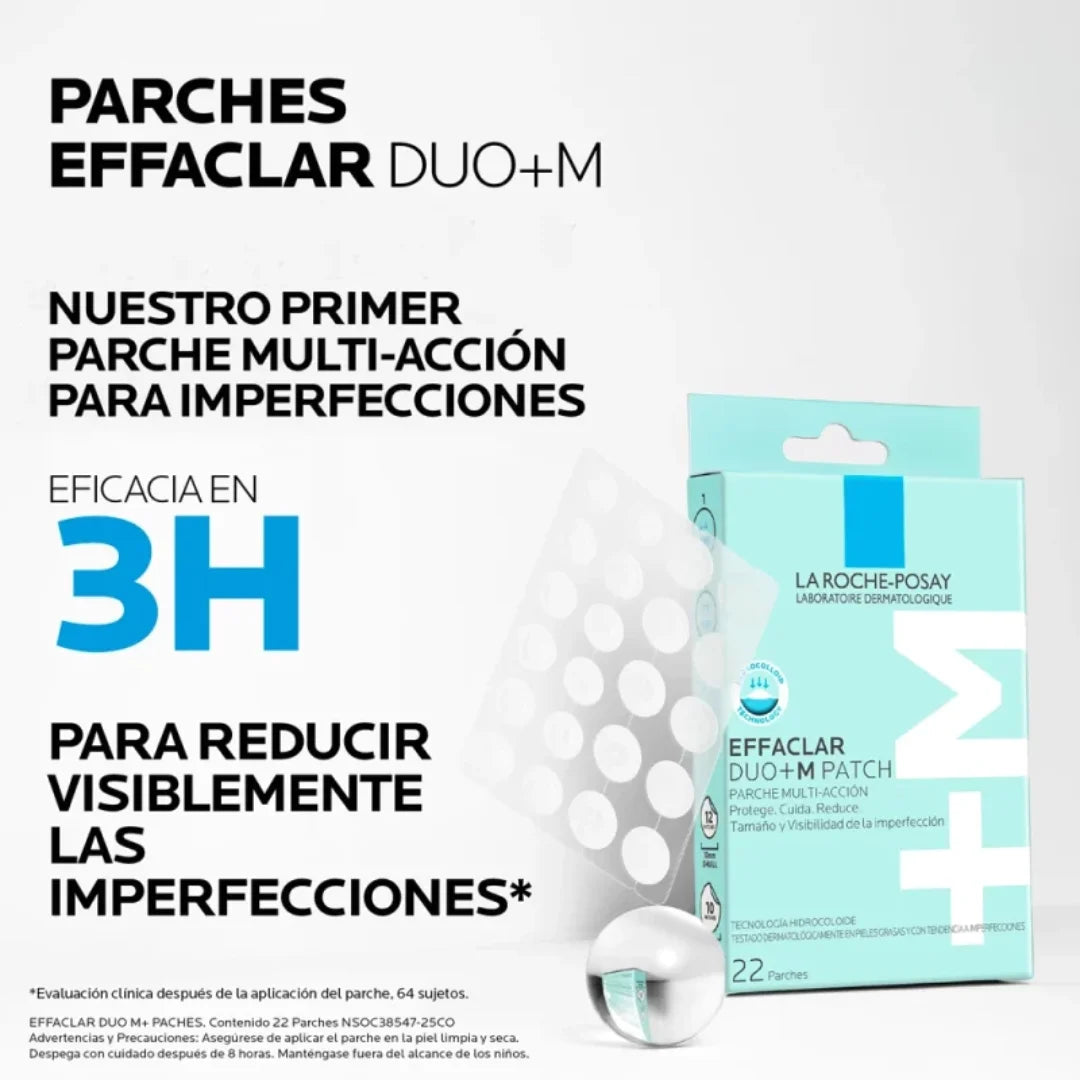 LA ROCHE-POSAY EFFACLAR DUO+M 22 PARCHES