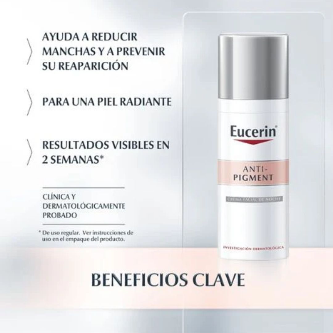EUCERIN - CREMA FACIAL DE NOCHE ANTI-PIGMENT