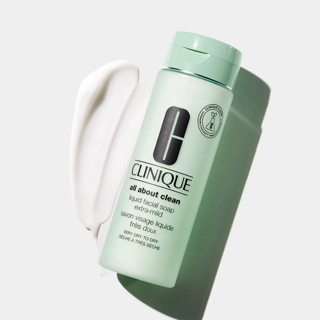 CLINIQUE - JABÓN LÍQUIDO PARA PIELES MUY SECAS A SECAS