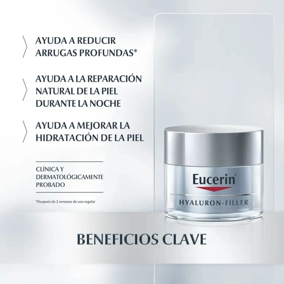 EUCERIN - HYALURON FILLER + 3X EFFECT CREMA FACIAL DE DÍA