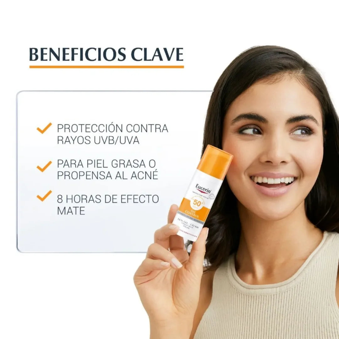EUCERIN - PROTECTOR SOLAR OIL CONTROL SPF50