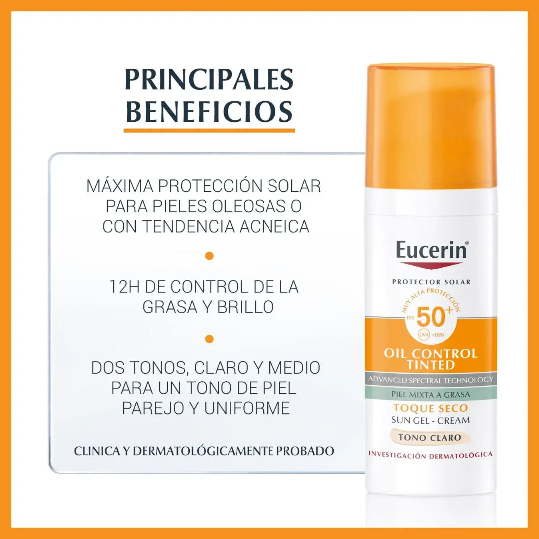 EUCERIN - PROTECTOR SOLAR OIL CONTROL SPF50