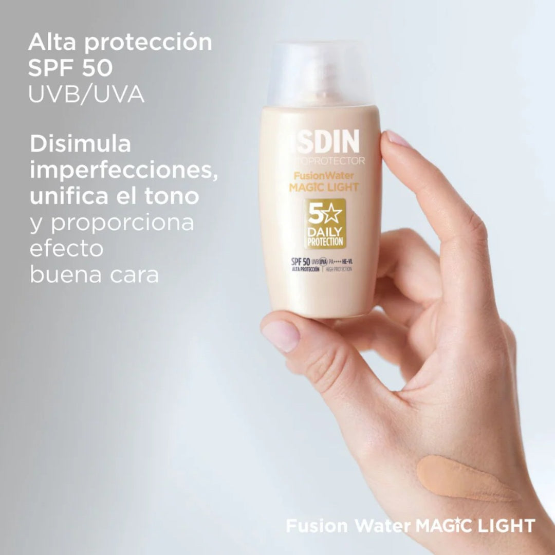 ISDIN - FUSION WATER MAGIC  COLOR SPF50