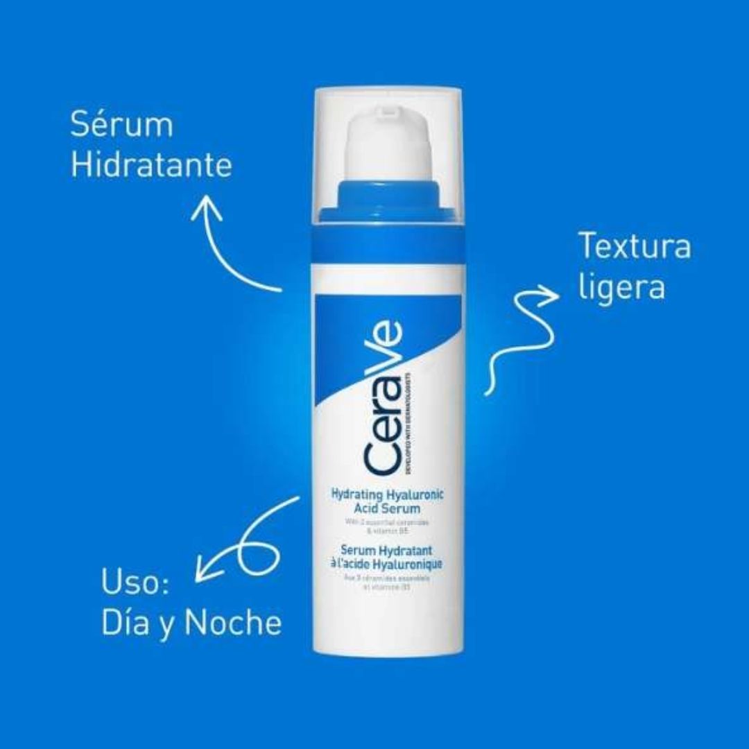 CERAVE -  HIDRATANTE CON ÁCIDO HIALURÓNICO SERUM
