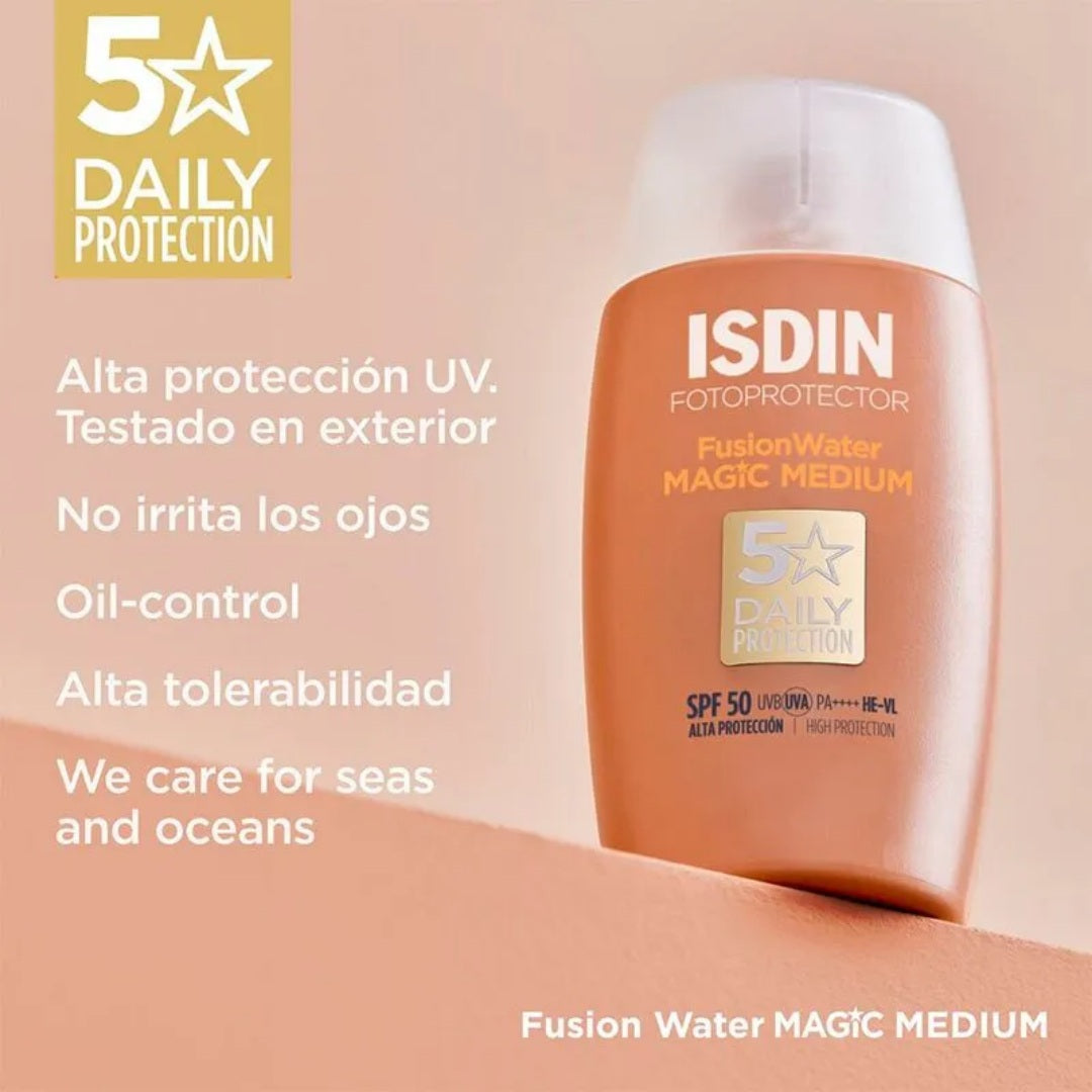 ISDIN - FUSION WATER MAGIC  COLOR SPF50