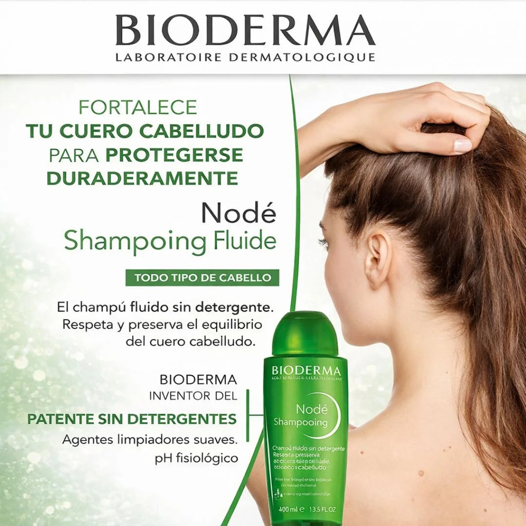 BIODERMA - NODÉ SHAMPOO FLUIDO