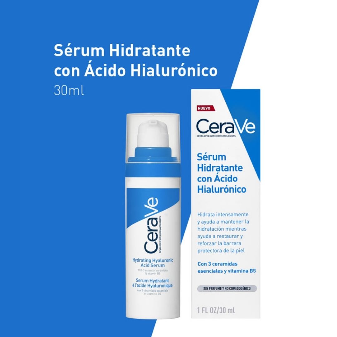 CERAVE -  HIDRATANTE CON ÁCIDO HIALURÓNICO SERUM
