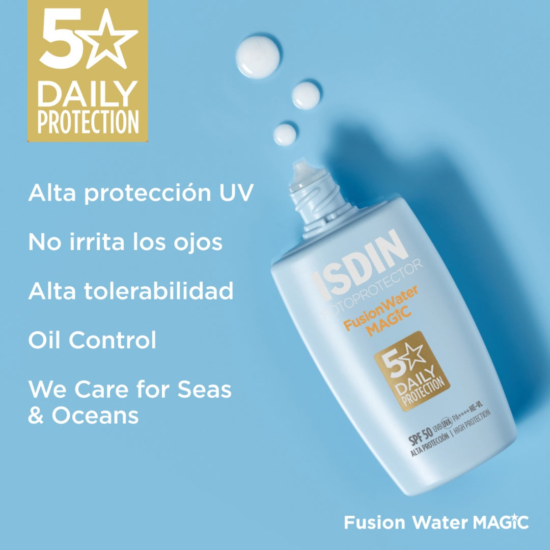 ISDIN - FUSION WATER MAGIC SIN COLOR SPF50X50ML