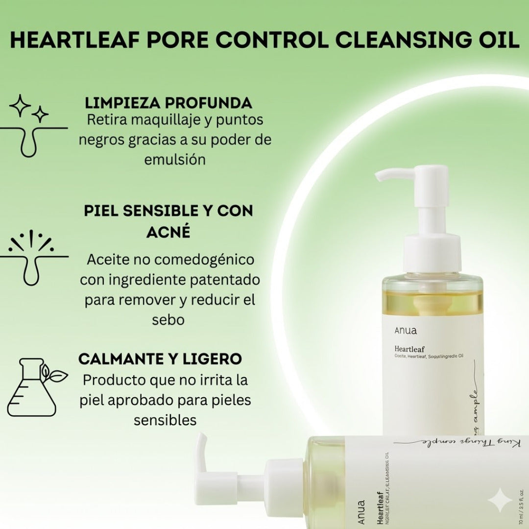 ANUA - HEARTLEAF PORE CONTROL CLEASING OIL
