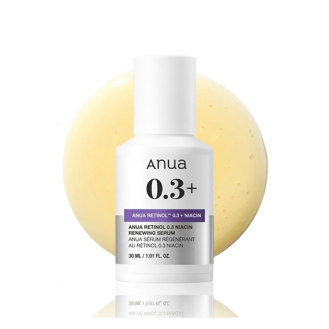 ANUA - RETINOL 0.3% + NIACIN RENEWING SERUM