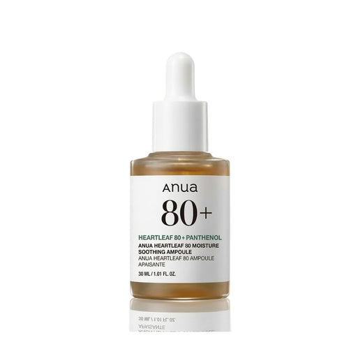 ANUA - HEARTLEAF 80% MOISTURE SOOTHING AMPOULE