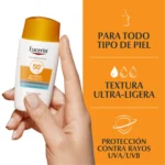 EUCERIN - PROTECTOR SOLAR HYDROFLUID SPF50 - Imagen 2