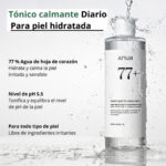 ANUA - TÓNICO HEARTLEAF 77% SOOTHING TONER - Imagen 3